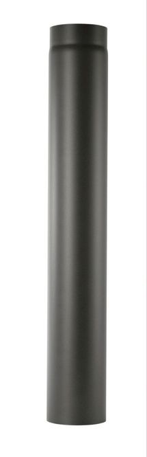 Main Image Ø150mm Peisrør rett 25 cm 2 mm Sort - matt