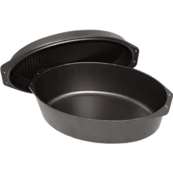 Main Image Oval gryte med grill lokk 5,8 l 