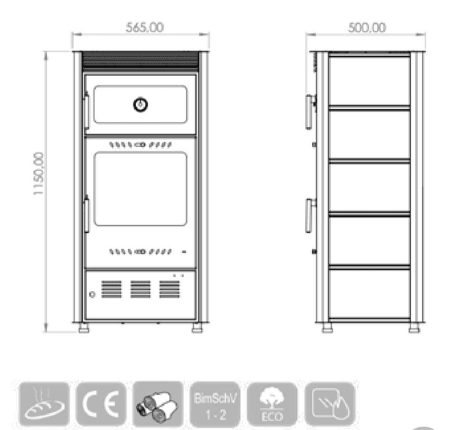 Huvudbild Rose Peisovn Bakerovn 7,78 kW