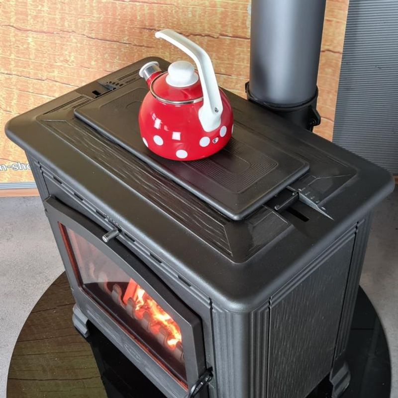 Peisovn Tena med kokeplata 9,5kW støpejern