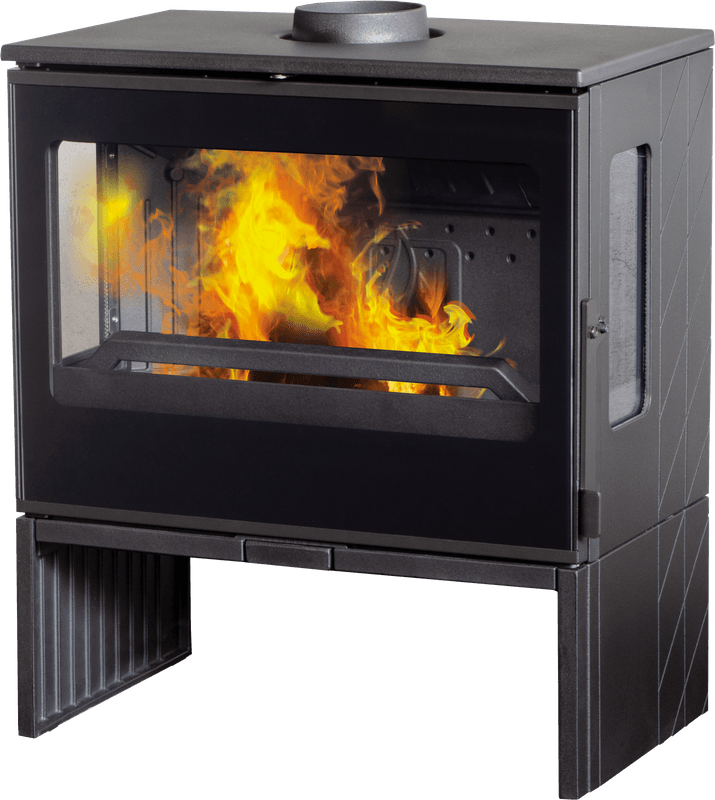 Peisovn Plamen Eco 12 kW støpejern emaljert